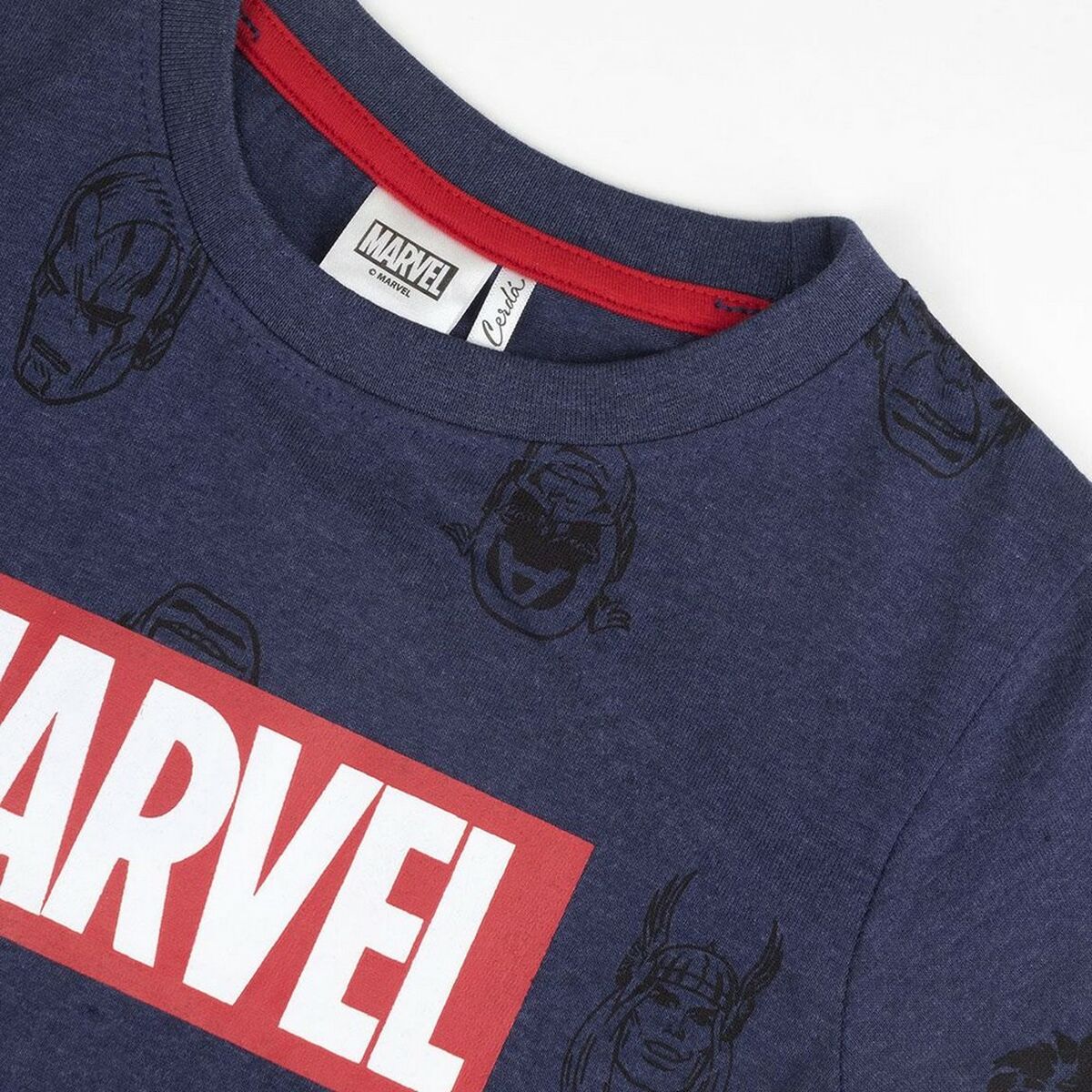 Barn T-shirt med kortärm Marvel Mörkblå - 3