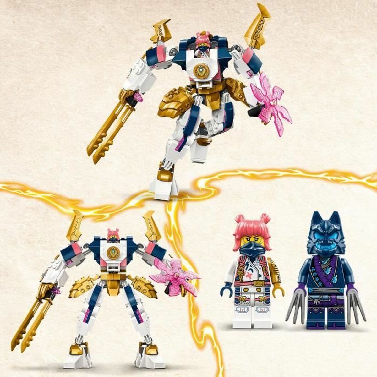 Playset Lego 71807 Sora Meca Elemental Techno of Sora - 4