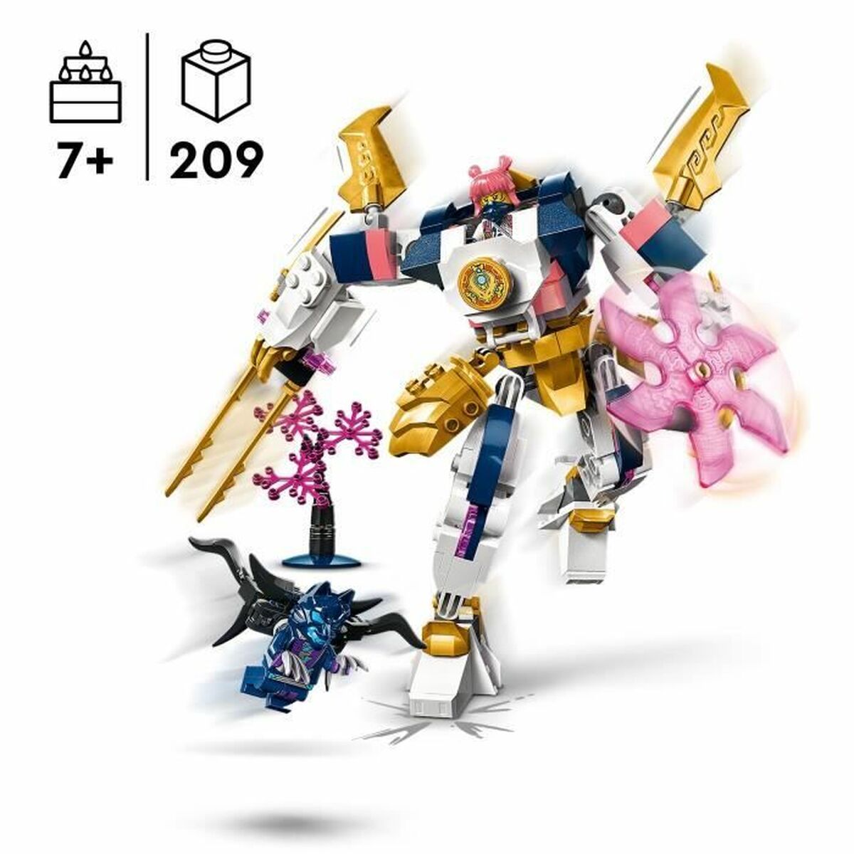Playset Lego 71807 Sora Meca Elemental Techno of Sora - 5