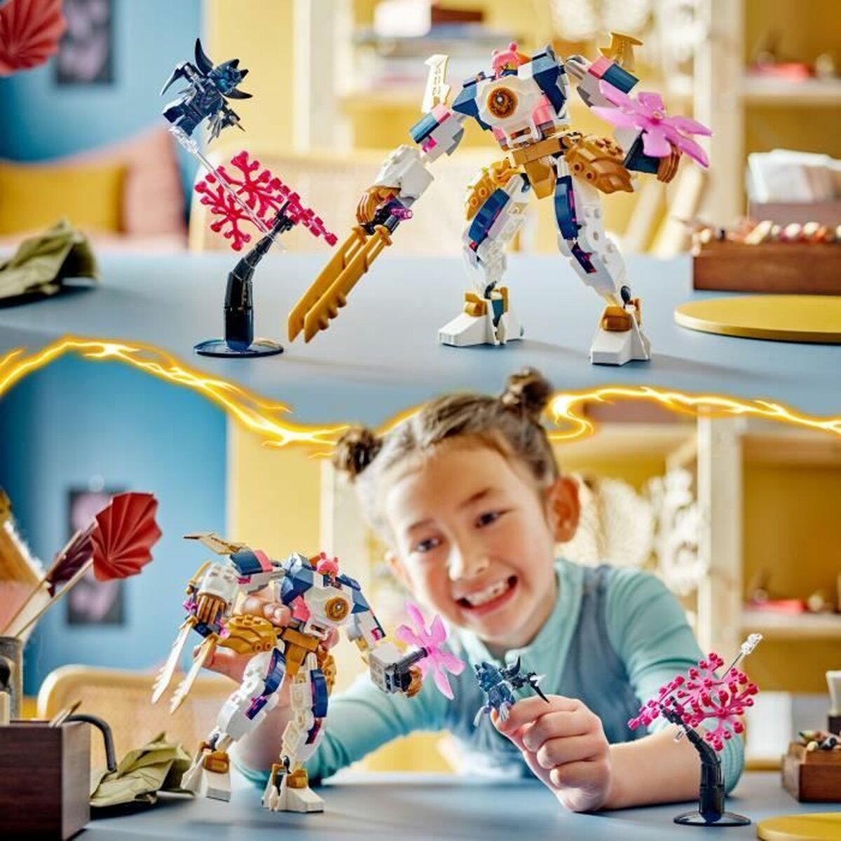 Playset Lego 71807 Sora Meca Elemental Techno of Sora - 3