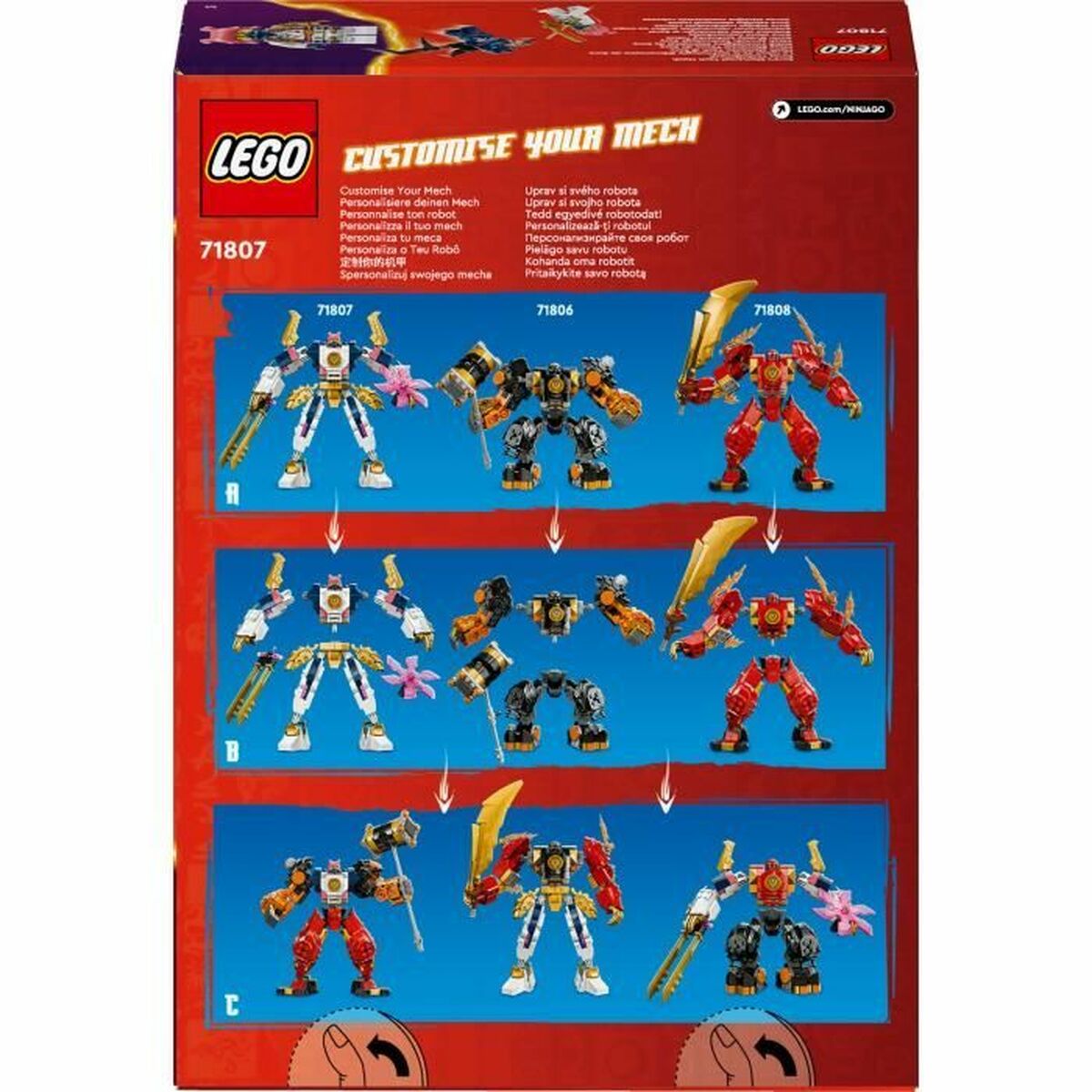 Playset Lego 71807 Sora Meca Elemental Techno of Sora - 2
