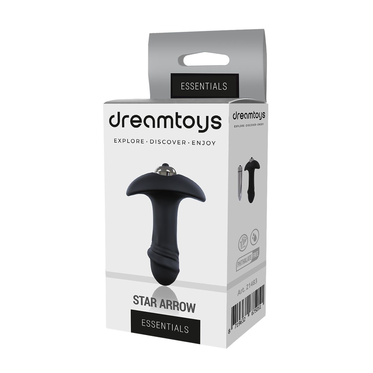 Vibrator Dream Toys Essentials Svart - 5