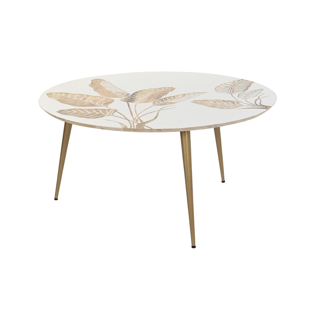 Soffbord DKD Home Decor Mangoträ (90 x 90 x 45 cm)
