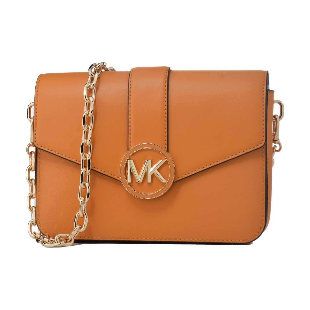 Damväska Michael Kors 35S2GNML2L-HONEY-COMB Orange 23 x 5 x 17 cm