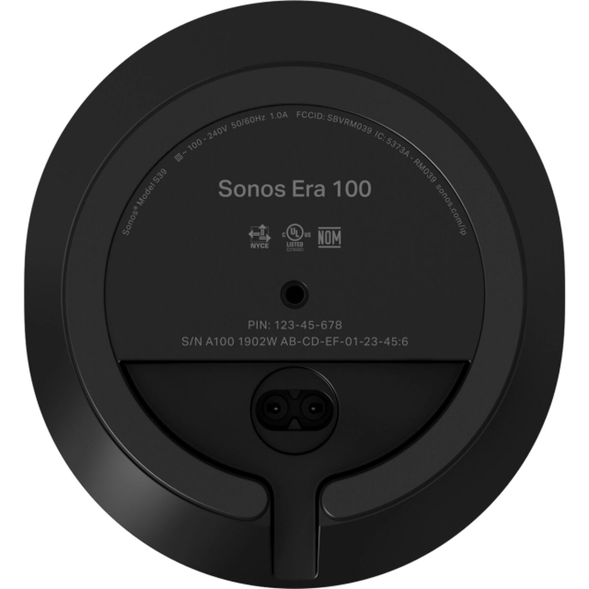 Bärbar Bluetooth Högtalare Sonos SNS-E10G1EU1BLK Svart - 2