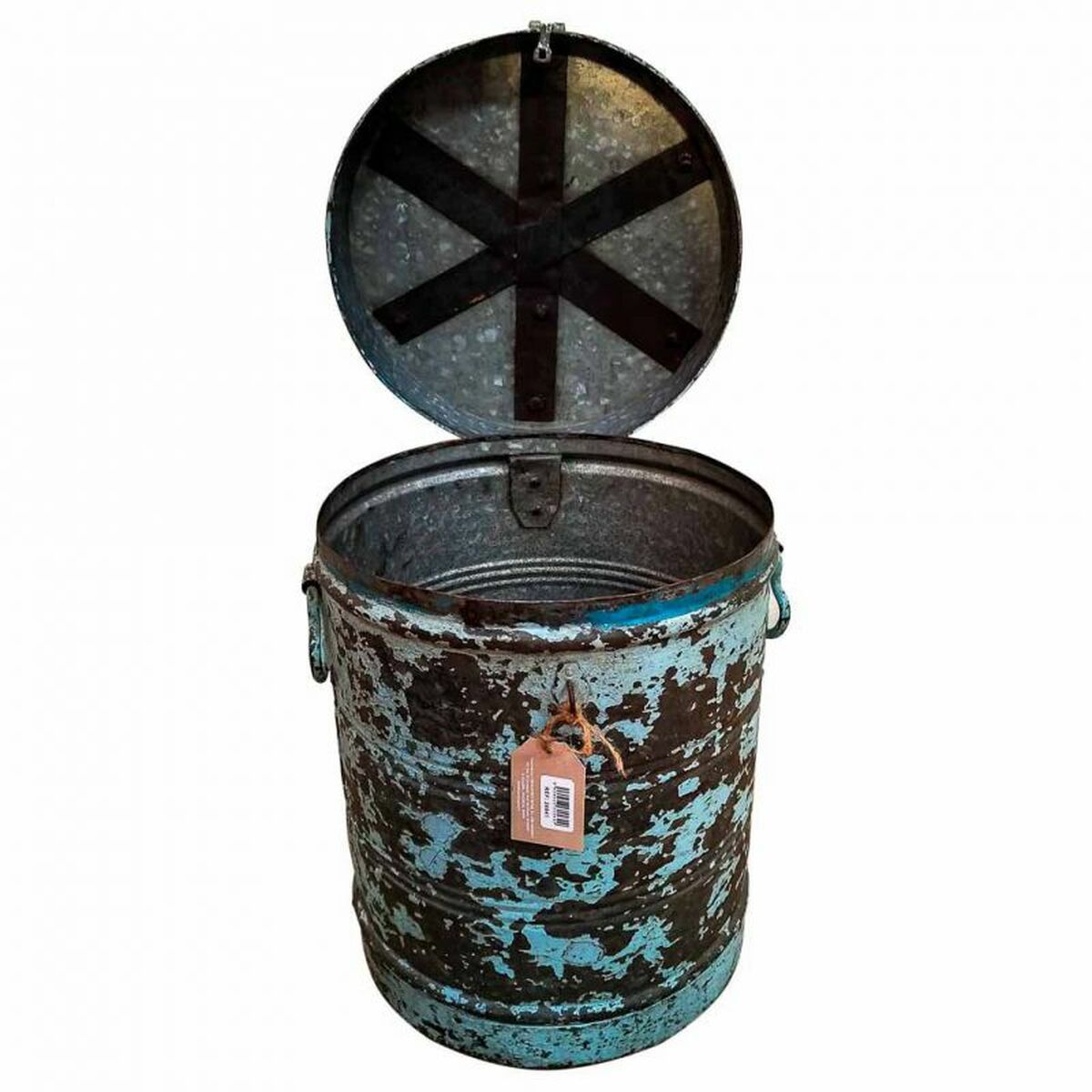 Dekorativ dunk Alexandra House Living Blå Järn Traditionell stil 34 x 44 x 34 cm - 4