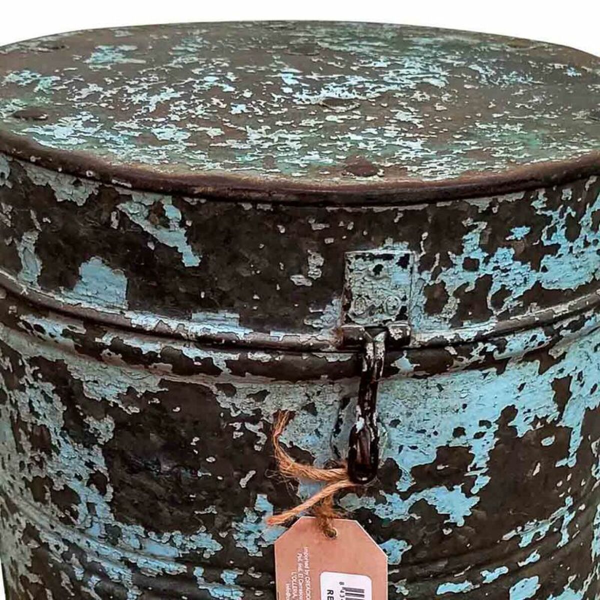 Dekorativ dunk Alexandra House Living Blå Järn Traditionell stil 34 x 44 x 34 cm - 6