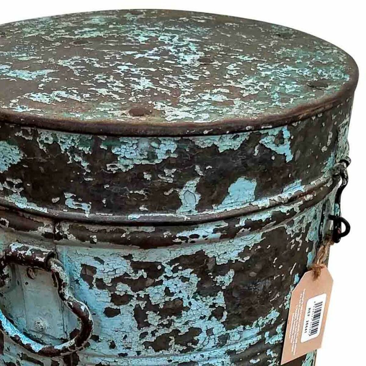 Dekorativ dunk Alexandra House Living Blå Järn Traditionell stil 34 x 44 x 34 cm - 7