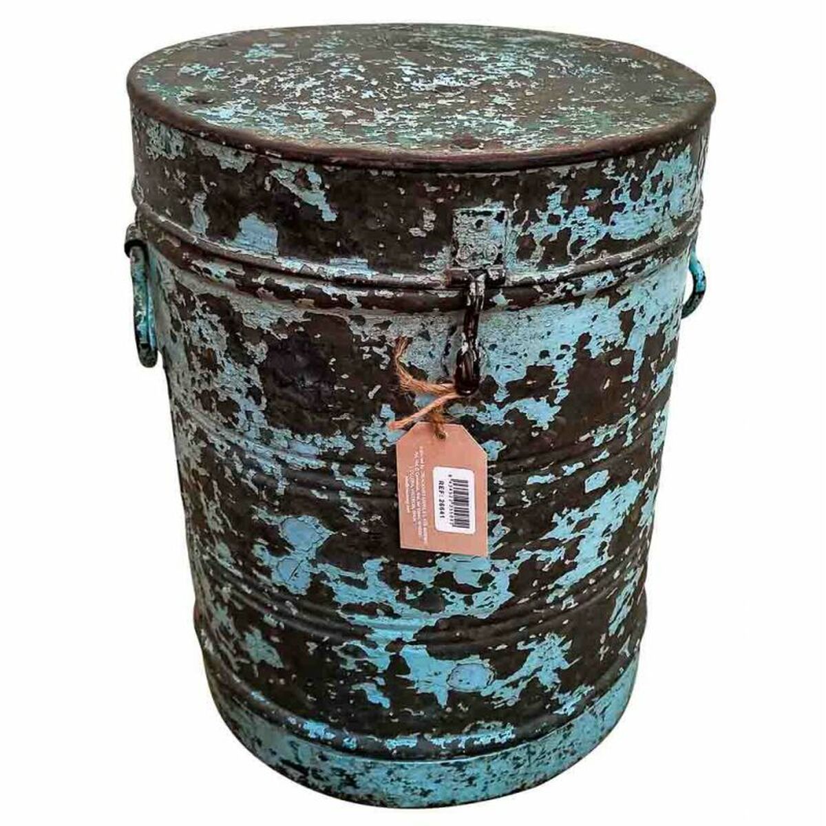 Dekorativ dunk Alexandra House Living Blå Järn Traditionell stil 34 x 44 x 34 cm