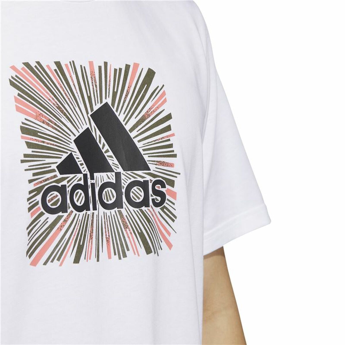 T-shirt med kortärm Herr Adidas Sport Optimist (XS) - 6