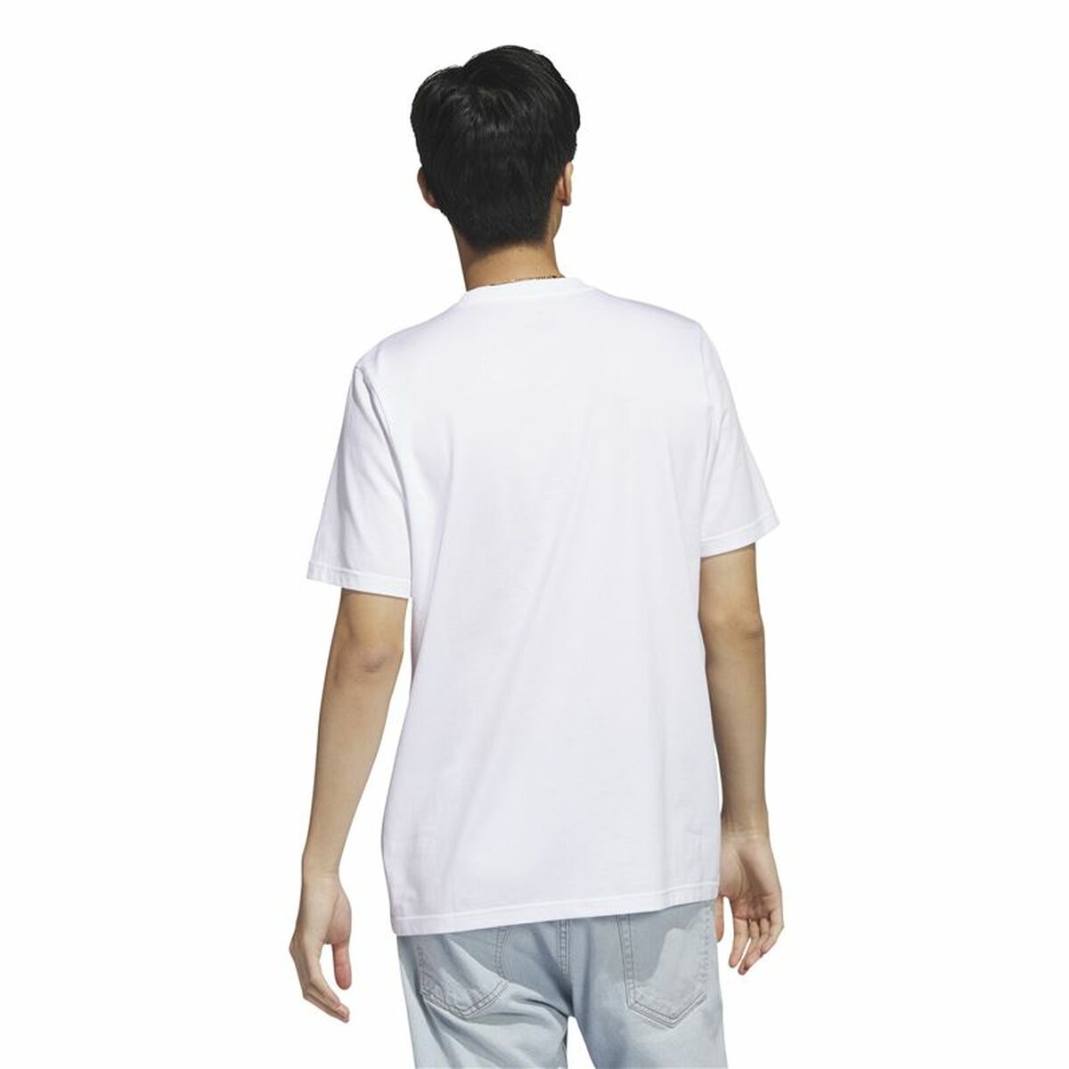 T-shirt med kortärm Herr Adidas Sport Optimist (XS) - 4