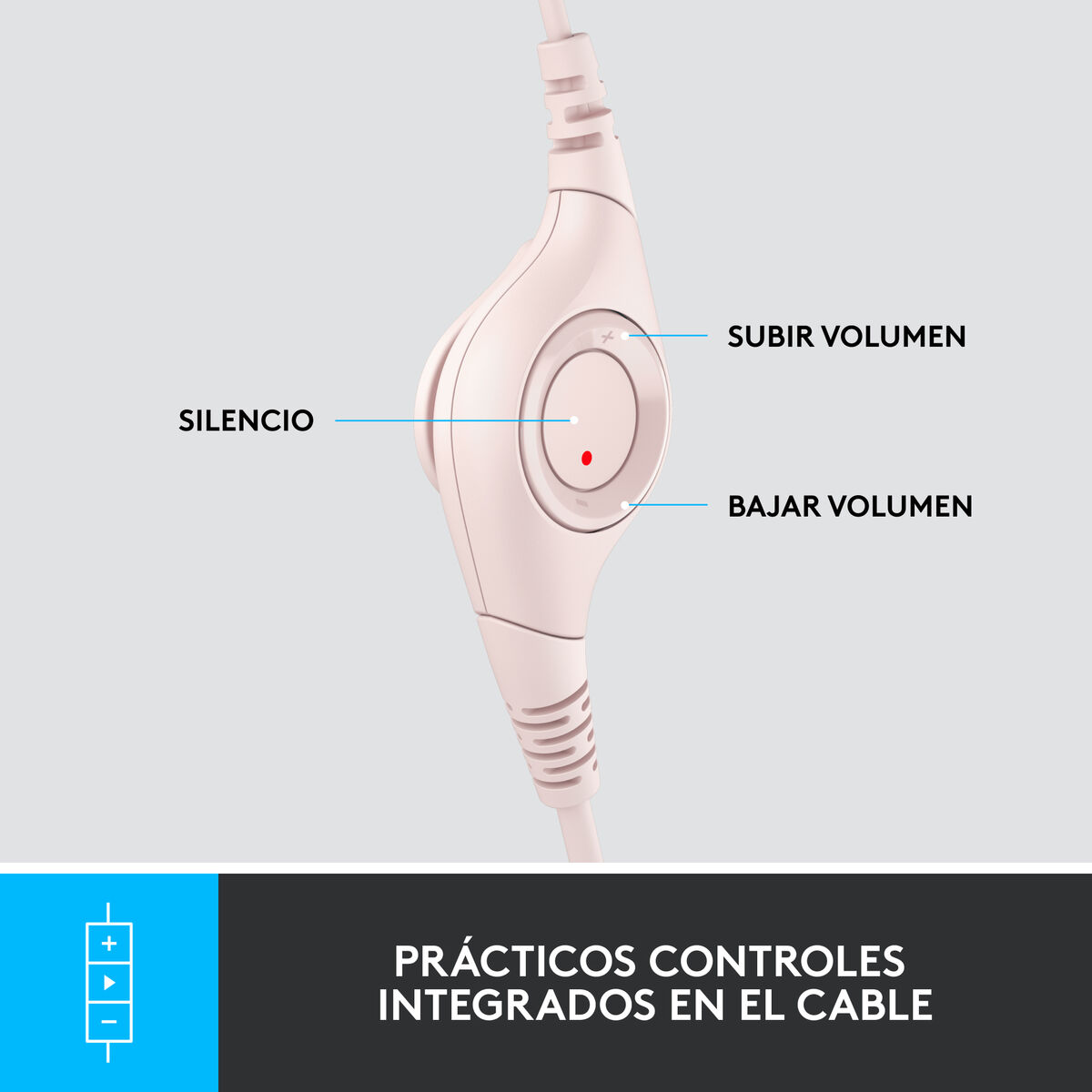 Hörlurar Logitech 981-001281 - 8