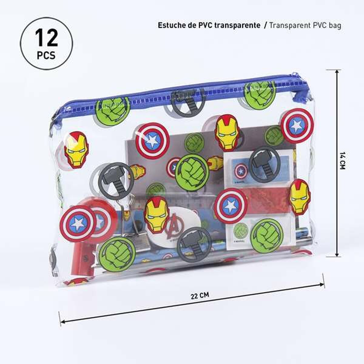 Brevpapper Set The Avengers (12 pcs) - 2