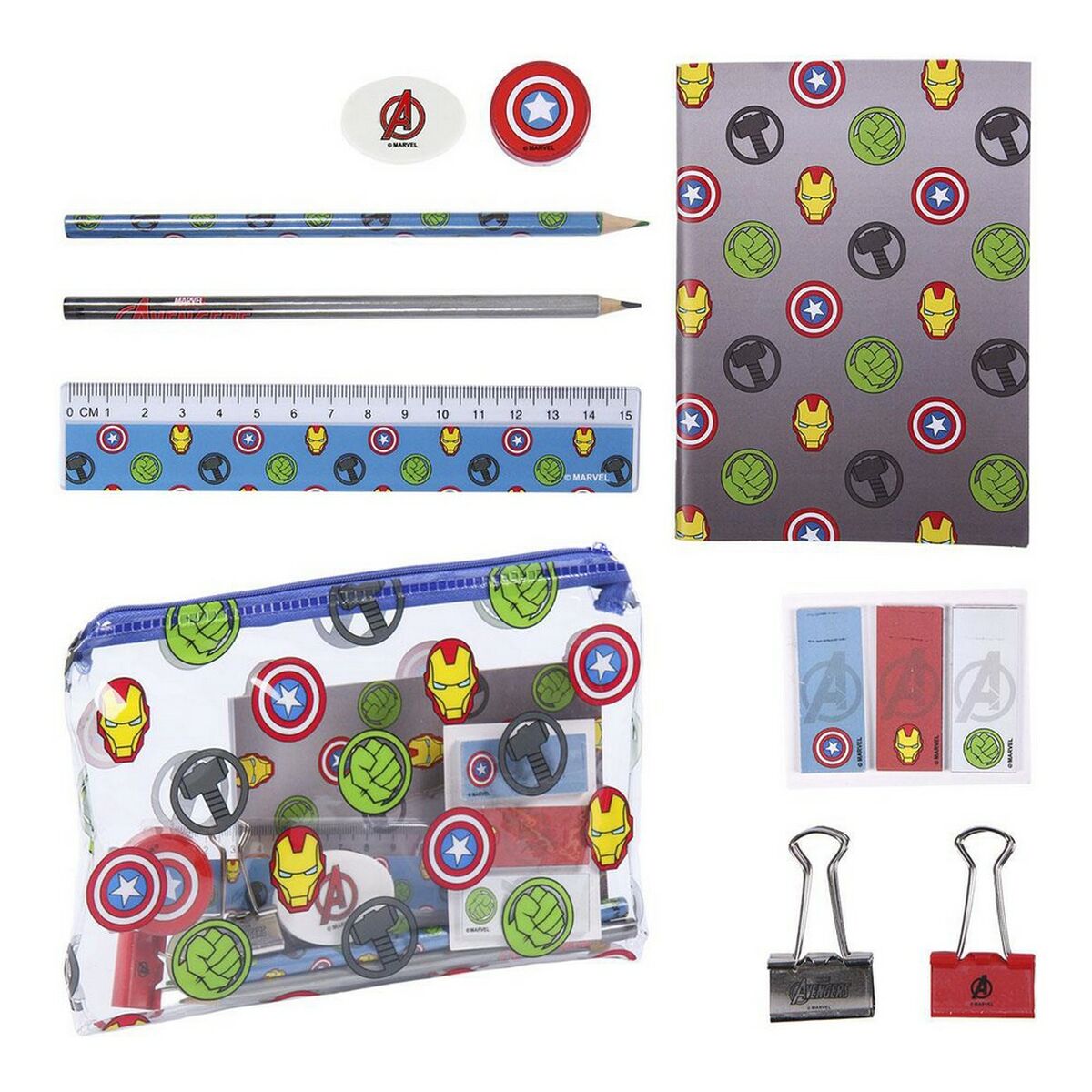Brevpapper Set The Avengers (12 pcs)
