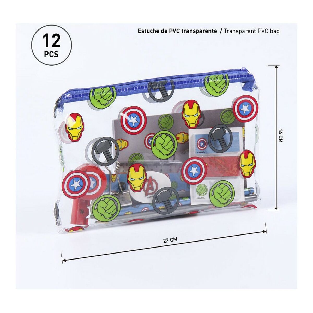 Brevpapper Set The Avengers (12 pcs) - 7