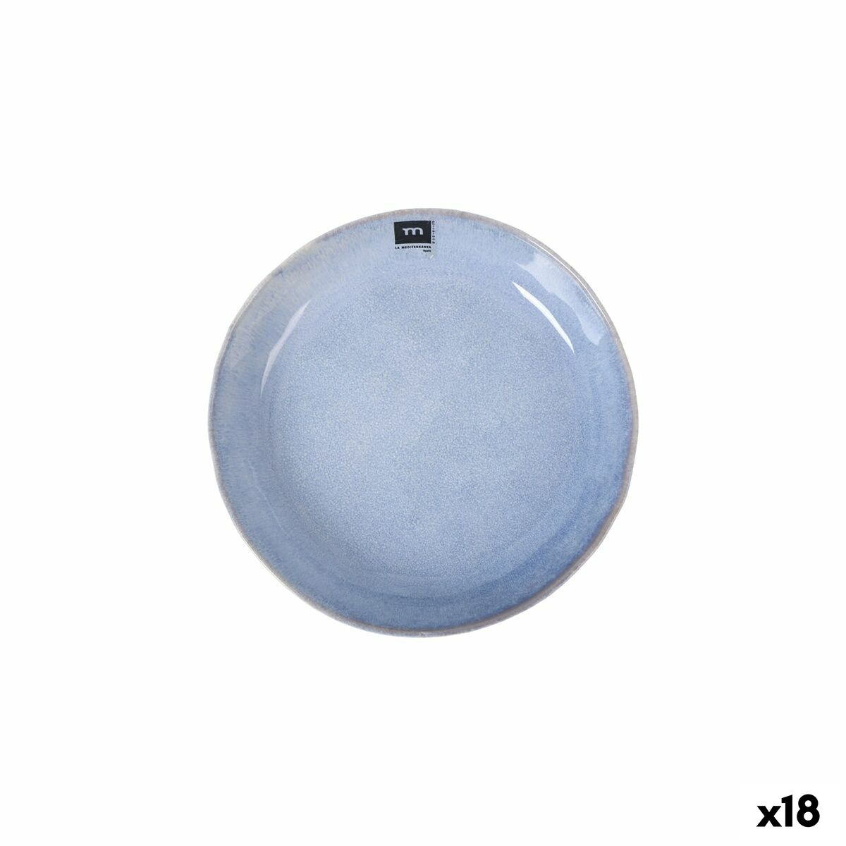 Servingsfat La Mediterránea Macarella blue (18 antal)