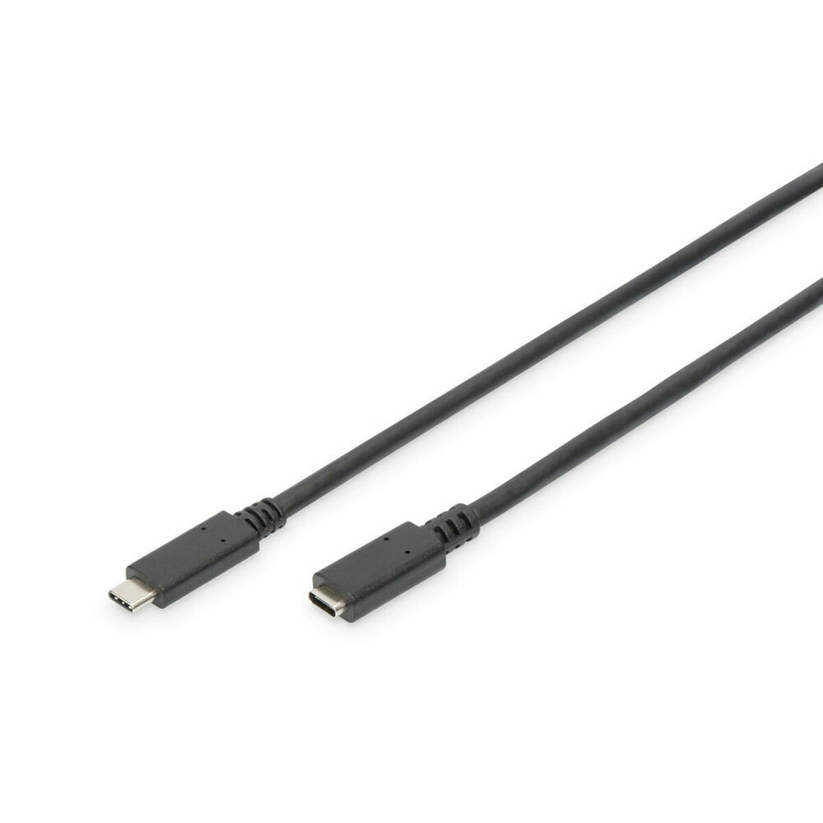 USB-C-kabel Digitus AK-300210-015-S Svart 1,5 m - 2