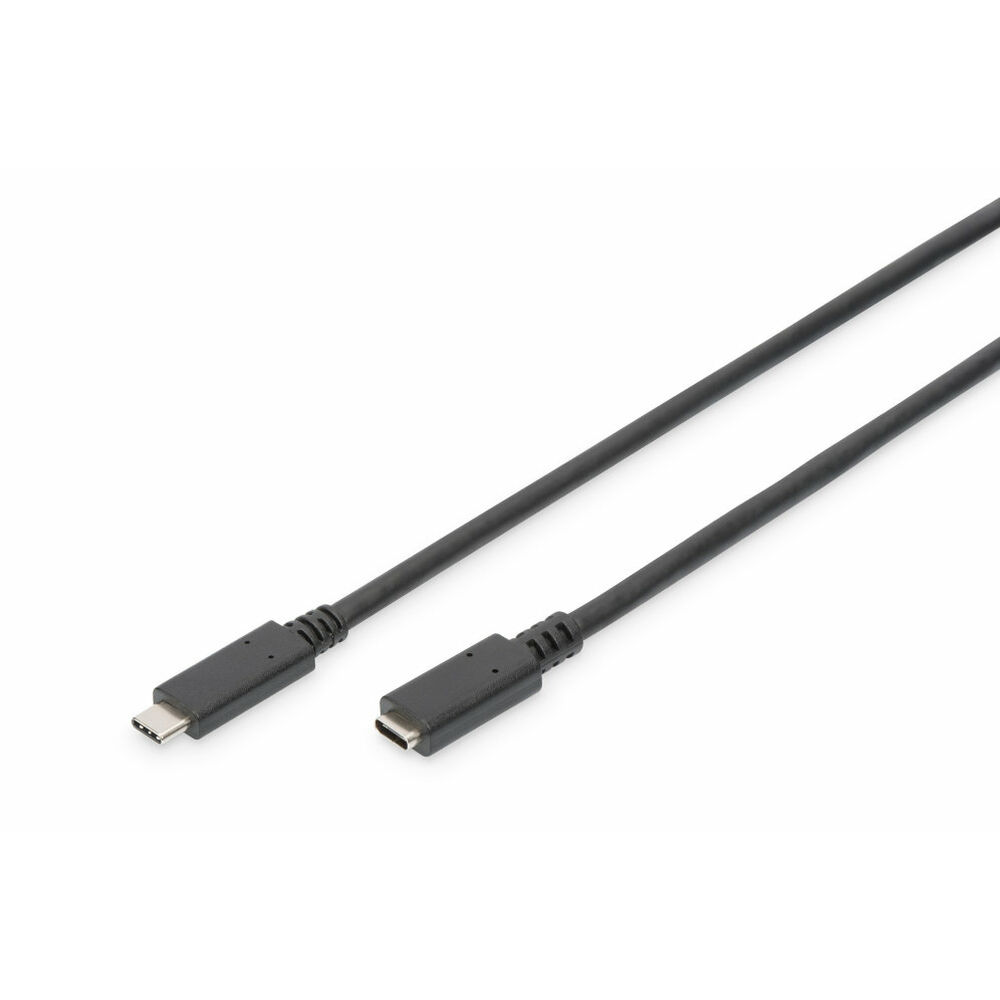 USB-C-kabel Digitus AK-300210-015-S Svart 1,5 m