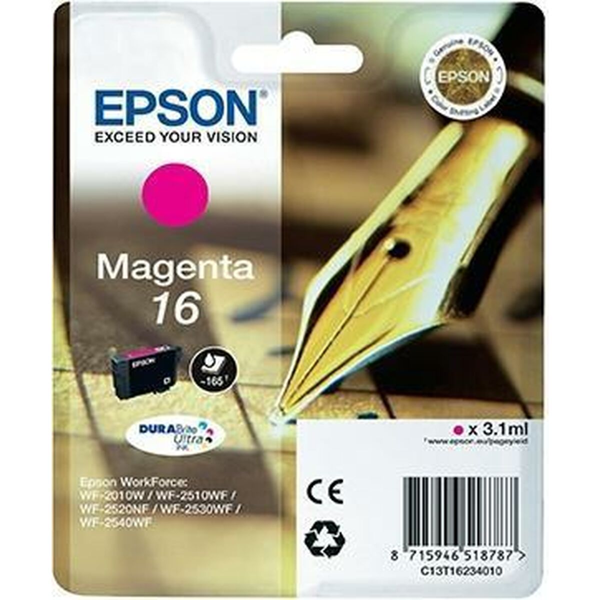 Original Bläckpatron Epson Cartucho 16 magenta Magenta - 2
