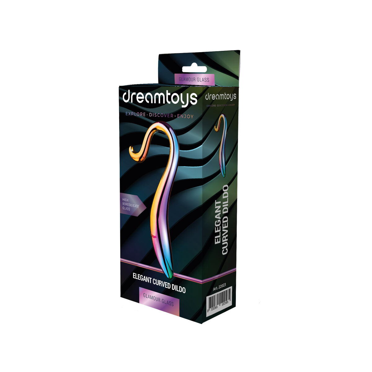 Analplugg Dream Toys Glamour Glass Multicolour - 6