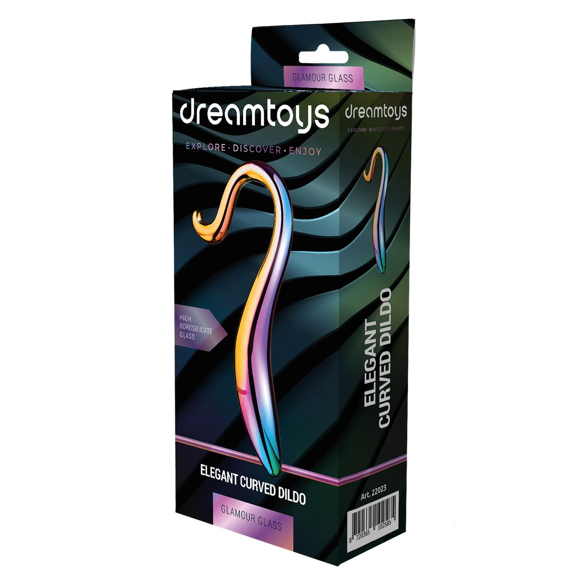 Analplugg Dream Toys Glamour Glass Multicolour - 7
