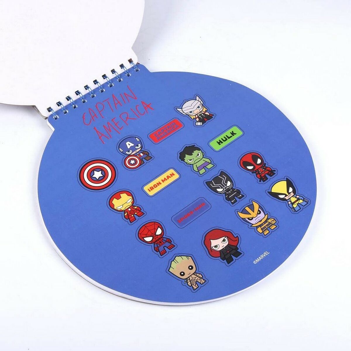 Brevpapper Set The Avengers Röd Anteckningsbok (30 x 30 x 1 cm) - 3