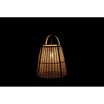 Taklampa DKD Home Decor 47 x 47 x 64 cm Naturell Kräm 50 W