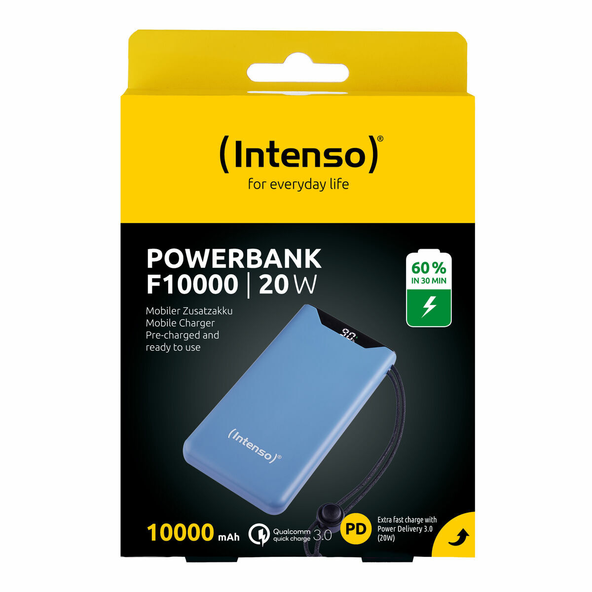 Powerbank INTENSO 7332035 Blå 10000 mAh