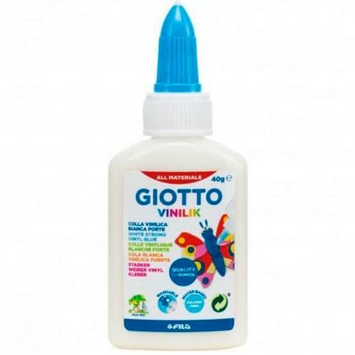 Vit svans Giotto Vinilik 40 g (12 antal) - 2