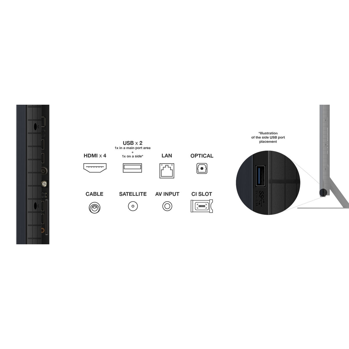 Smart TV TCL 75C855 4K Ultra HD LED HDR AMD FreeSync 75" - 3