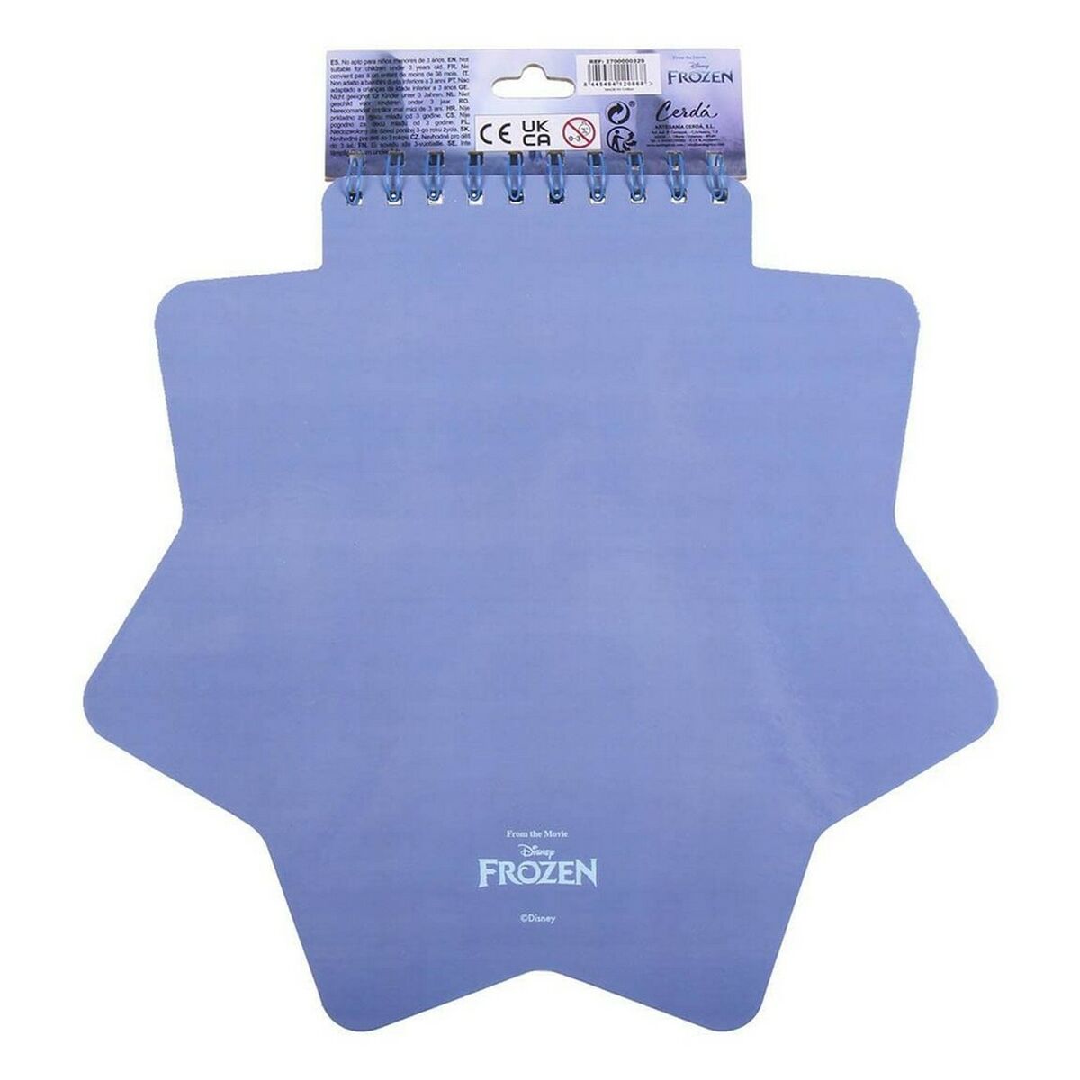 Brevpapper Set Frozen Blue Anteckningsbok (30 x 30 x 1 cm) - 2