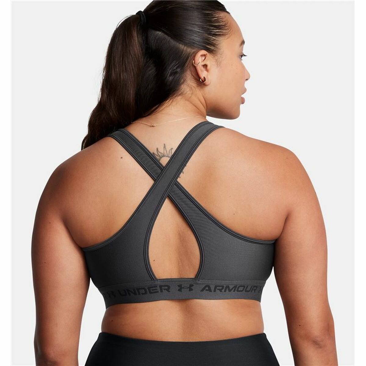 Sport-BH Under Armour Fitness Mörkgrå - 3