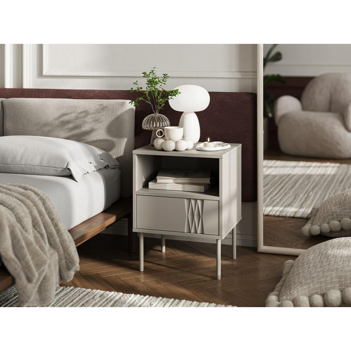 Nattduksbord Cama Meble TRESSE 400090 - 3