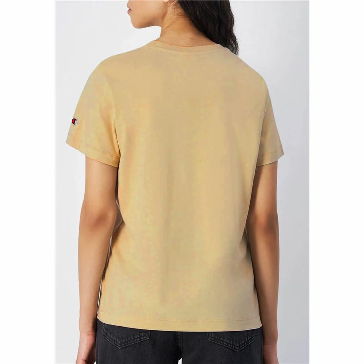 T-shirt med kortärm Dam Champion Crewneck - 2