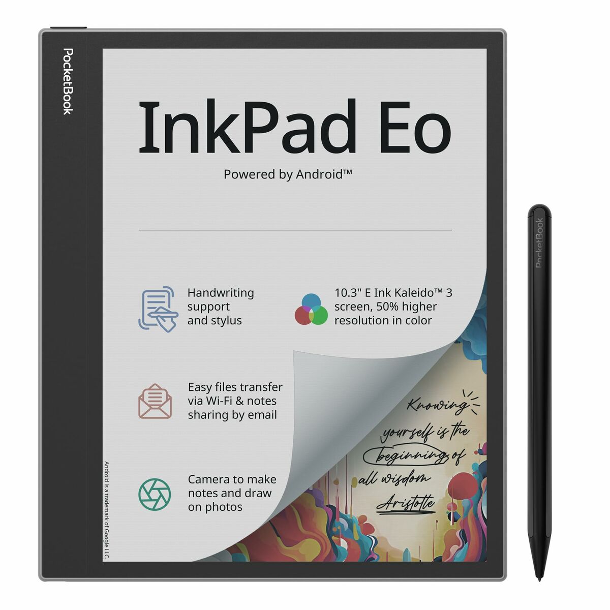 e-bok PocketBook InkPad Eo Grå 64 GB 10,3"