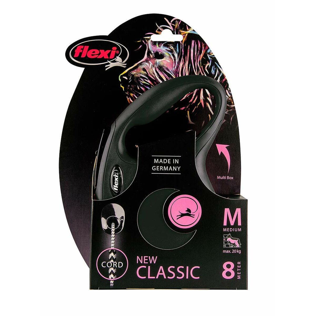 DoHundkoppel Flexi Newclassic Svart - 5