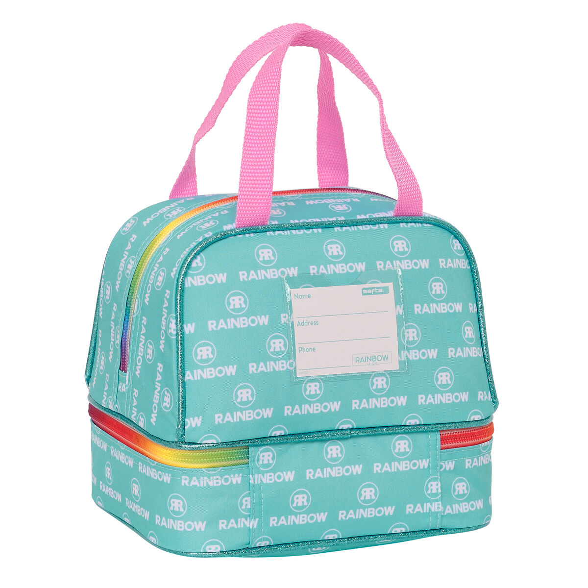 Lunchlåda Rainbow High Paradise Turkos 20 x 20 x 15 cm - 2