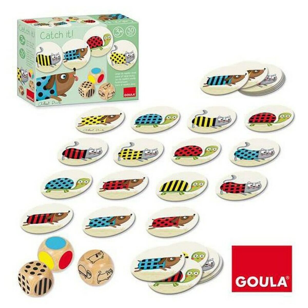 Memory-spel Catch it Goula 53446 (30 pcs) (ES) - 4