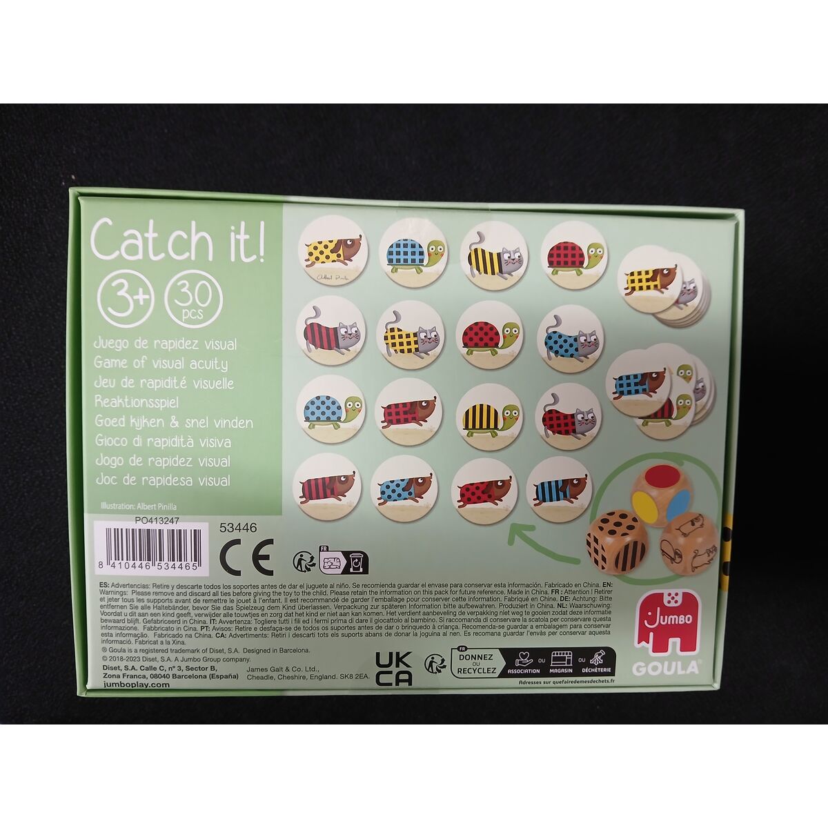 Memory-spel Catch it Goula 53446 (30 pcs) (ES) - 13