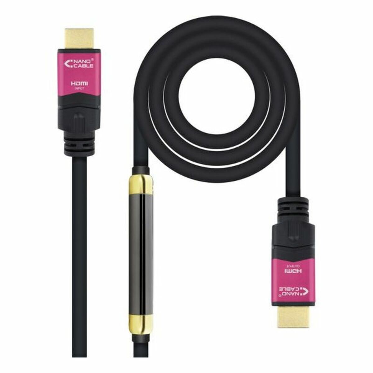 Kabel HDMI NANOCABLE 10.15.3725 Svart 25 m
