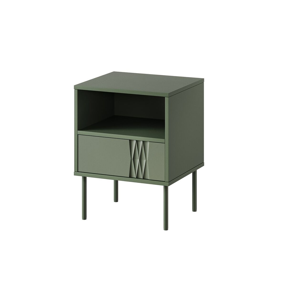 Nattduksbord Cama Meble TRESSE 400091 Grön