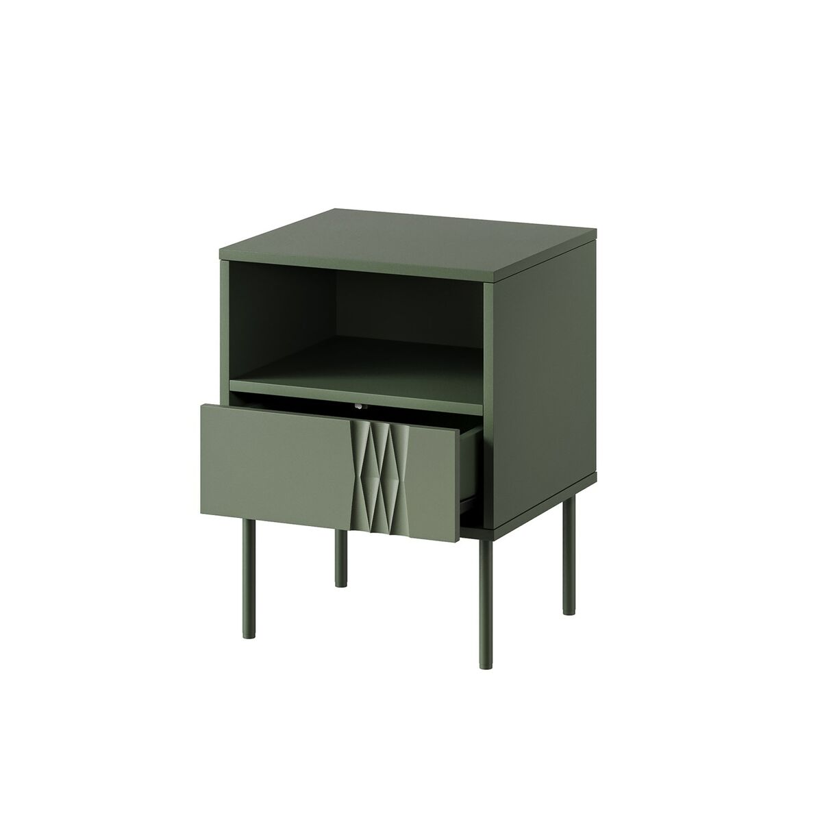 Nattduksbord Cama Meble TRESSE 400091 Grön - 2