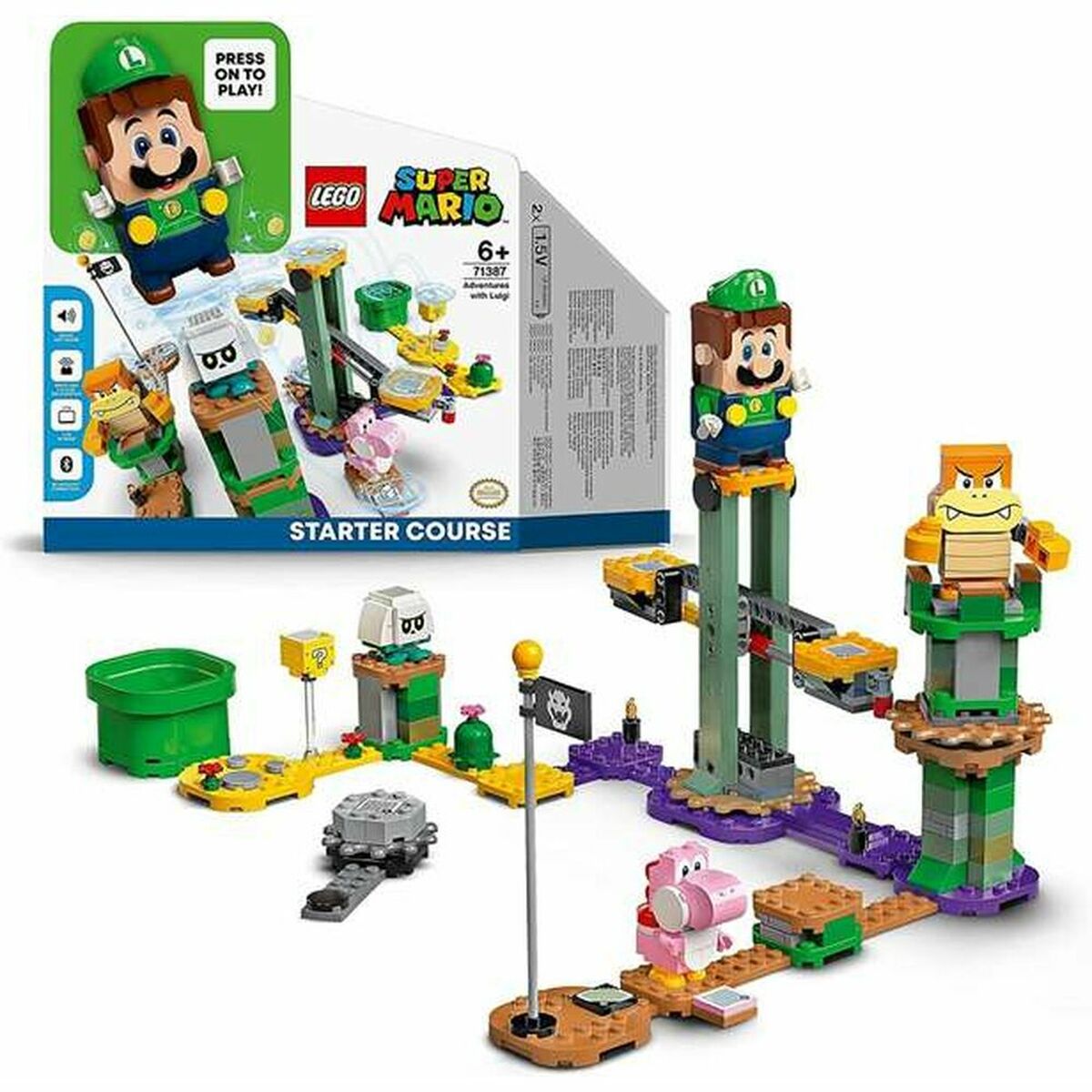 Playset Super Mario :  Adventures with Luigi Lego 71387 (280 pcs) - 9