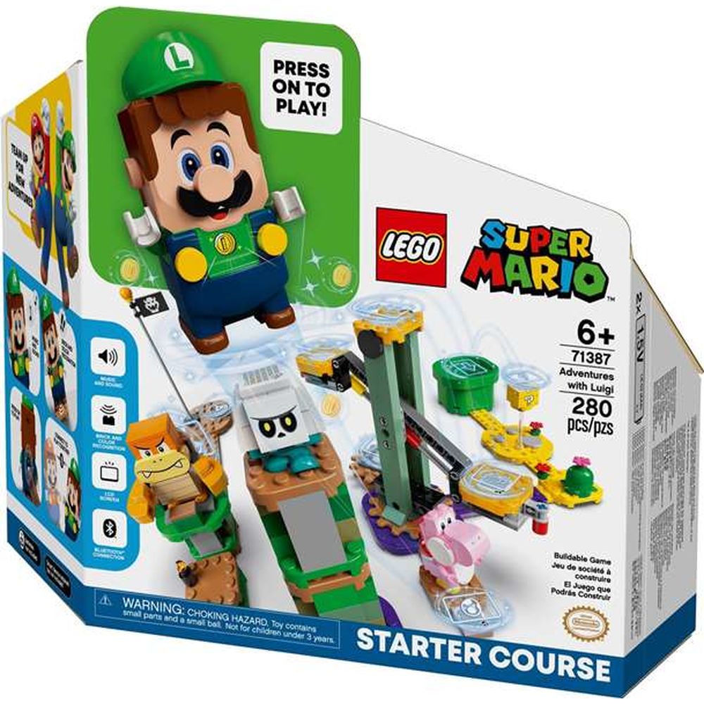 Playset Super Mario :  Adventures with Luigi Lego 71387 (280 pcs) - 2