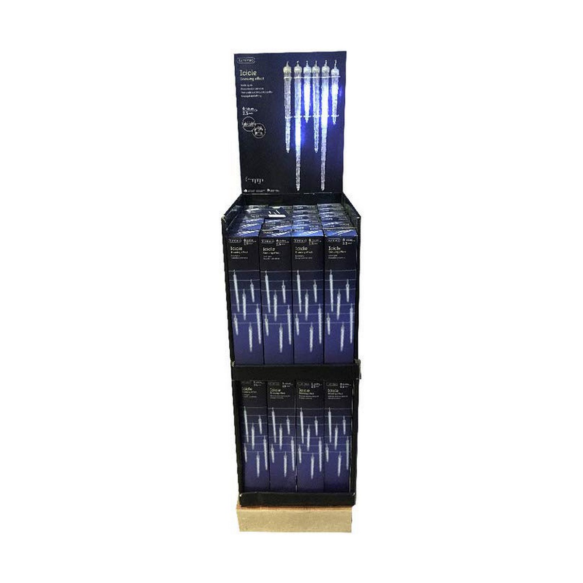 LED-krans Lumineo Transparent 2,5 m - 7