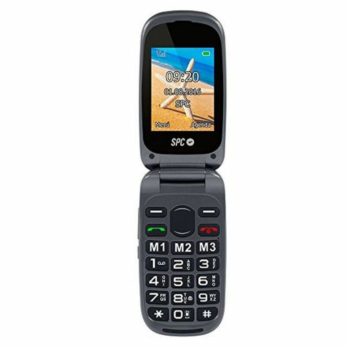 Mobiltelefon SPC Internet HARMONY BLACK Bluetooth FM 2,4" Svart - 10