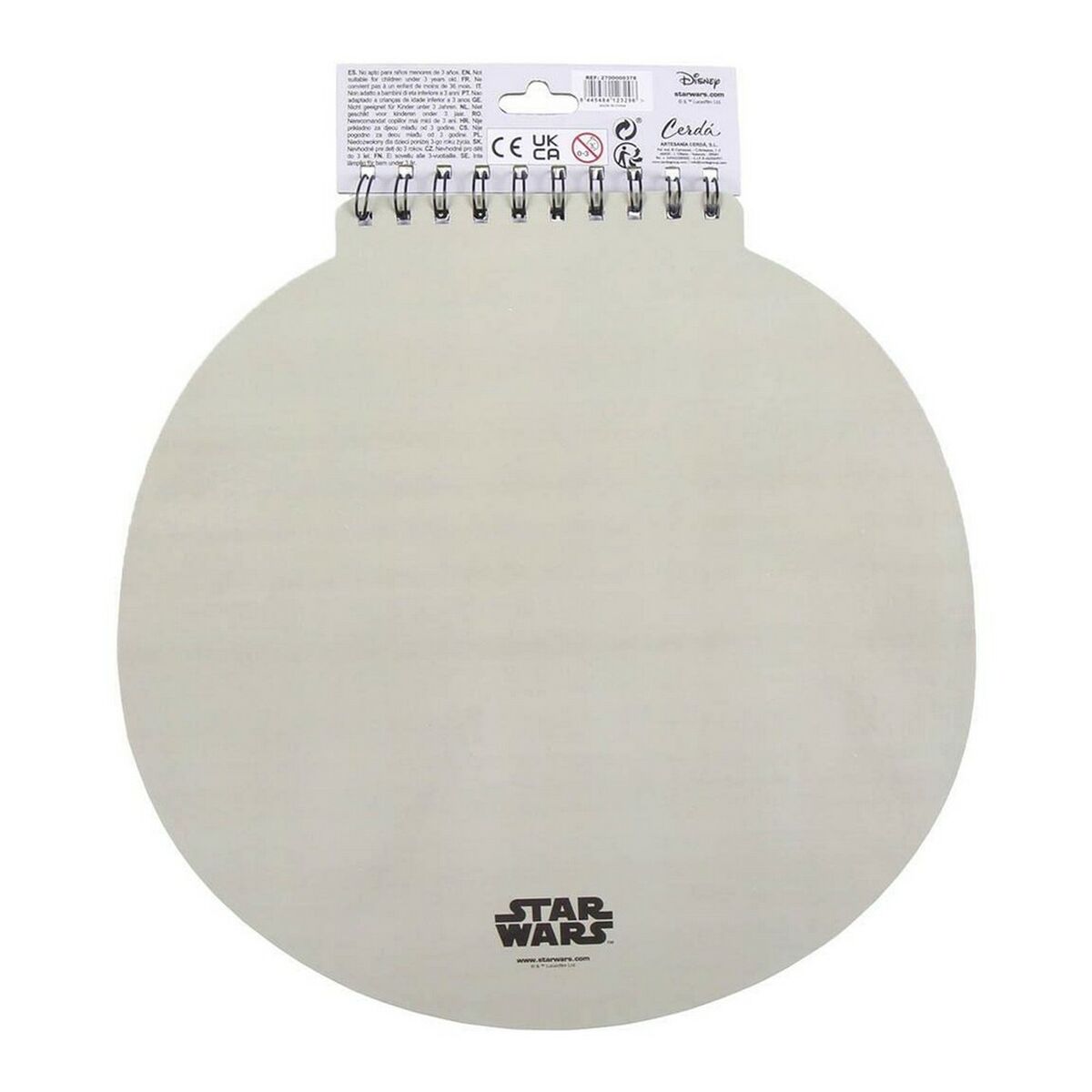 Brevpapper Set The Mandalorian Anteckningsbok (30 x 30 x 1 cm) - 2