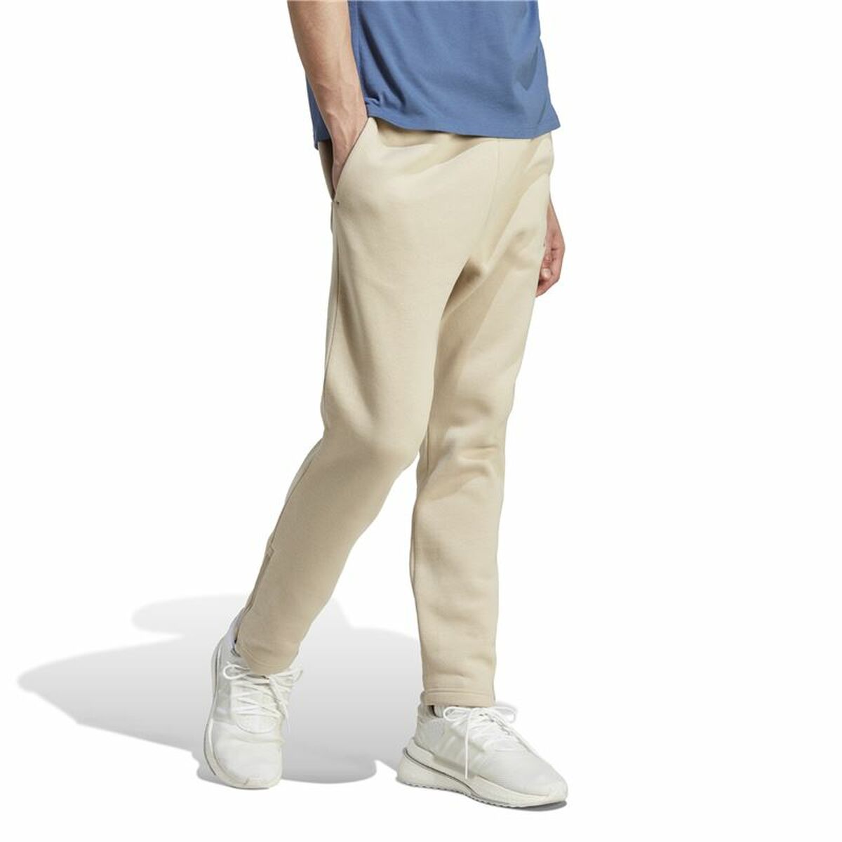 Byxor för vuxna Adidas All Szn Tz Vit Naturell - 4