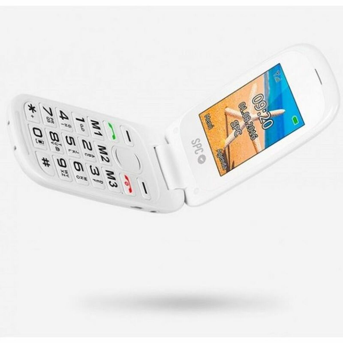Mobiltelefon SPC Internet HARMONY WHITE Bluetooth FM 2,4" Vit - 7