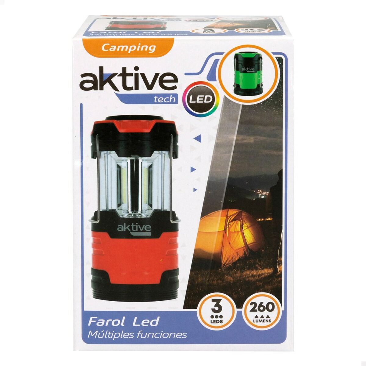LED-lykta Aktive Camping (6 antal) - 3